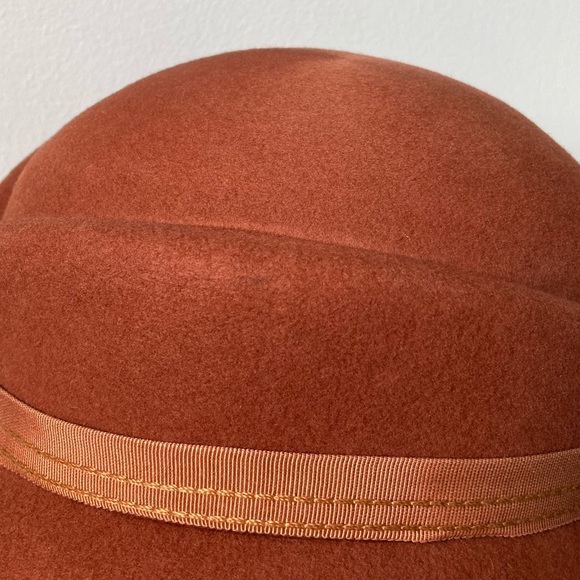 {sold} Vintage Geo W. Bollman & Co, Inc. Doeskin Felt Hat - Picture 5 of 5